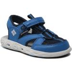 Dětské Kožené sandály Columbia Techsun v modré barvě z kůže ve velikosti 26 na léto 