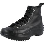 Dámské Kotníčkové boty na podpatku Converse v černé barvě z koženky s výškou podpatku do 3 cm 