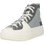 Dámské Kotníčkové boty na podpatku Converse v tmavě modré barvě z plátěného materiálu s výškou podpatku do 3 cm 
