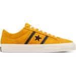 Pánské Semišové tenisky Converse One Star v žluté barvě v skater stylu na jaro 