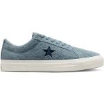 Dámské Semišové tenisky Converse One Star v modré barvě ve vintage stylu ve slevě 