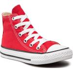 Dívčí Kotníkové boty Converse v červené barvě 