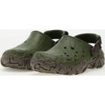 Pánské Pantofle Crocs ve vojensky zelené barvě v army stylu z gumy ve velikosti 43 