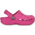 Dívčí Gumové pantofle Crocs Baya v neonově růžové barvě na léto 