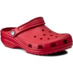 Pánské Gumové pantofle Crocs v červené barvě ve slevě na léto 