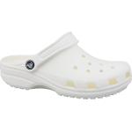 Pánské Gumové pantofle Crocs Classic Clog v bílé barvě ze syntetiky ve velikosti 42 ve slevě na léto 
