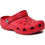 Pánské Gumové pantofle Crocs v červené barvě ve slevě na léto 