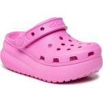 Dámské Gumové pantofle Crocs v růžové barvě ve slevě na léto 