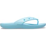 Dámské Gumové pantofle Crocs Classic Flip v tyrkysové barvě na léto 