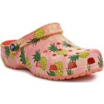Dámské Letní pantofle Crocs Classic Clog v růžové barvě v retro stylu ze syntetiky ve velikosti 38 