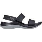 Dámské Letní pantofle Crocs LiteRide v černé barvě 