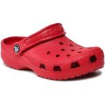 Chlapecké Nazouváky Crocs Classic Clog v červené barvě ve slevě na léto 