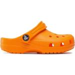 Chlapecké Nazouváky Crocs Classic Clog v oranžové barvě ve slevě na léto 