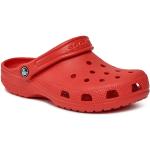 Pánské Gumové pantofle Crocs Classic v červené barvě na léto 