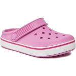 Dívčí Gumové pantofle Crocs Crocband Clog v růžové barvě ve slevě na léto 