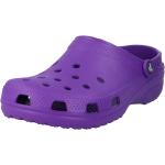 Dámské Pantofle na podpatku Crocs ve fialové barvě s výškou podpatku do 3 cm 