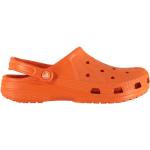 Pánské Gumové pantofle Crocs v oranžové barvě ve velikosti 46 ve slevě na léto 
