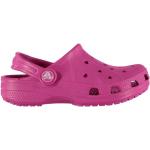 Dětské Gumové pantofle Crocs v růžové barvě ze syntetiky ve velikosti 31,5 