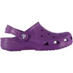 Dětské Gumové pantofle Crocs ve fialové barvě ze syntetiky ve velikosti 34,5 
