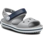 Chlapecké Gumové sandály Crocs Crocband v šedé barvě ve slevě na léto 