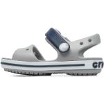 Chlapecké Gumové sandály Crocs Crocband v šedé barvě ve slevě na léto 