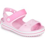 Dětské Gumové sandály Crocs Crocband v růžové barvě ve velikosti 35 ve slevě na léto 