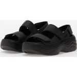 Dámské Páskové sandály Crocs v černé barvě z gumy ve velikosti 41 na léto 