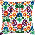 Dekorativní polštáře vícebarevné z polyesteru ve velikosti 45x45 čtvercové ve slevě 