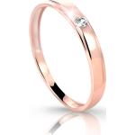 Cutie Diamonds Prsten z růžového zlata s briliantem DZ6707-1617-00-X-4 48 mm