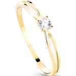 Zásnubní prsteny Cutie Diamonds v třpytivém stylu Diamantové ve velikosti 62 