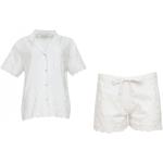 Cyberjammies Rose Embroidered Pyjama Set White 10 (S)