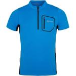 Pánské Cyklistické dresy Kilpi ve světle modré barvě z polyesteru ve velikosti XXL ve slevě plus size 