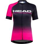 Dámské Cyklistické dresy Head v růžové barvě z polyesteru ve velikosti XS 