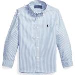 Dětské košile s dlouhým rukávem Chlapecké v modré barvě z bavlny ve velikosti 6 let Designer od značky Polo Ralph Lauren z obchodu Answear.cz s poštovným zdarma 