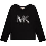 Dětská trička s dlouhým rukávem Dívčí v černé barvě z bavlny ve slevě Designer od značky Michael Kors z obchodu Answear.cz 