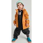 Dětské bundy s kapucí Chlapecké v oranžové barvě ve velikosti 12 měsíců od značky REIMA z obchodu Answear.cz s poštovným zdarma 