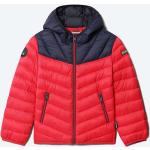 Dětské bundy s kapucí Dívčí v červené barvě z polyesteru ve velikosti 3 roky od značky NAPAPIJRI z obchodu Answear.cz s poštovným zdarma 
