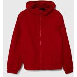Dětské bundy s kapucí Chlapecké v červené barvě ve velikosti 8 let ve slevě od značky Tommy Hilfiger z obchodu Answear.cz s poštovným zdarma 