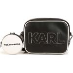 Dívčí Luxusní kabelky Karl Lagerfeld v černé barvě z plastu 