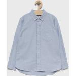 BIO Dětské košile s dlouhým rukávem Chlapecké v modré barvě z bavlny ve velikosti 8 let od značky GAP z obchodu Answear.cz 