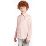 BIO Dětské košile Chlapecké v růžové barvě z bavlny strečové od značky Guess z obchodu Answear.cz s poštovným zdarma 