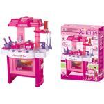 Dětské kuchyňky G21 v růžové barvě pro věk 2 - 3 roky 