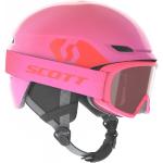 Dětská lyžařská helma s brýlemi SCOTT KEEPER 2 + JR WITTY vel.M pink