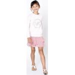 Dětská sukně Michael Kors červená barva, mini, jednoduchý