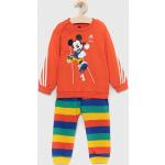 Dětské teplákové soupravy Dívčí v oranžové barvě z bavlny ve velikosti 68 od značky adidas Disney z obchodu Answear.cz s poštovným zdarma 