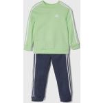 Dětské teplákové soupravy Chlapecké v zelené barvě z bavlny ve velikosti 68 od značky adidas z obchodu Answear.cz 