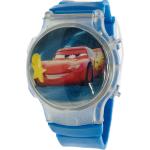 Dětské Náramkové hodinky v modré barvě s motivem Auta Lightning McQueen s digitálním displejem 