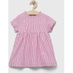 Dětské šaty Dívčí ve fialové barvě z bavlny ve velikosti 6 let strečové od značky United Colors of Benetton z obchodu Answear.cz 