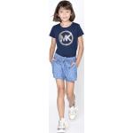 Dětské šortky Dívčí v modré barvě z bavlny ve velikosti 4 roky Designer od značky Michael Kors z obchodu Answear.cz 