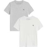 Dětská trička s límečkem Chlapecké v šedé barvě z bavlny ve velikosti 4 roky Designer od značky Calvin Klein Jeans z obchodu Answear.cz 